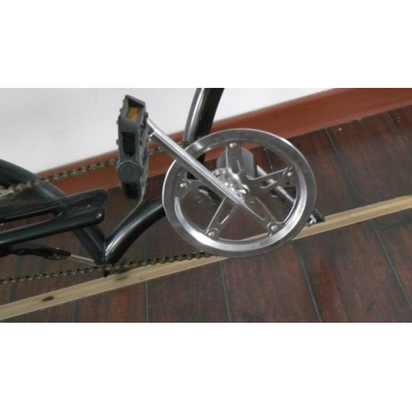 26" Hi-Ten Steel Frame Adult Beach Cruiser Chopper Bike 17KG Gross Weight 3.0 Tires