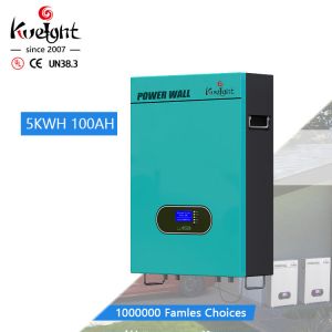 48v 5kw Solar Wall Mounted Lithium Battery Lifepo4 For Energy Storage System