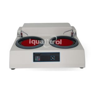 Double Disc Stepless Speed 50-1000rpm Metallographic Grinding Polishing Machine