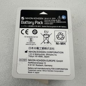 Nihon Kohden SB-671P 9.6V 2900mAh Ni-MH Rechargeable Battery for BSM 3000/6000/6300/6500/6700 Medical Equipment