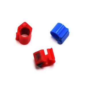 Circle 7 - 11mm LF UHF Custom Pigeon Rings , ABS Material EM4305 Pigeon Identity