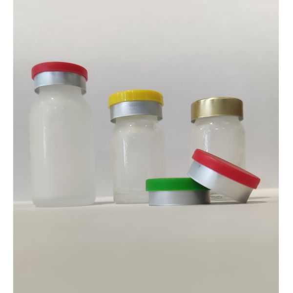 5ml Vulcanized Molded Glass Vial Hot Stamping Glass Reagent Bottles