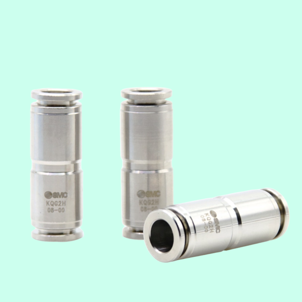 SMC Connector KQG2 Series KQG2H04-00 Push to Connect Fittings STAINLESS STEEL 4E2-5ER/KQ2A38