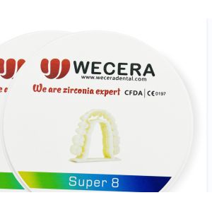 Quality 1200 Mpa Strength Material Zirconia Dental Block With 16 Shades Coloring Liquids for sale