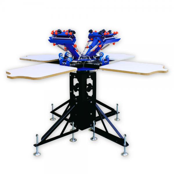 Buy 4-color t shirt silk screen printing machine price at wholesale prices