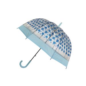 Windproof Apollo Element Dot Transparent Rain Umbrella