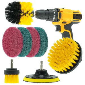 Quality Carpet Cleaning Drill Brush Attachment Power Scrubber ODM for sale