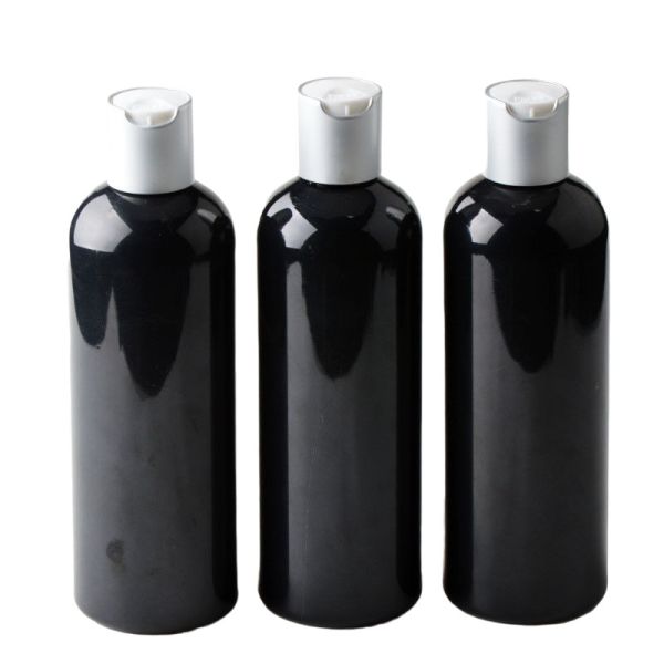 Buy BLACK FLIP TOP OEM ODM PET 3.4OZ HAND SANITIZER PUMP BOTTLE at wholesale prices