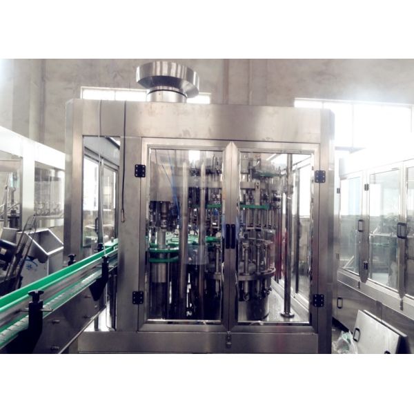 Silvery White Orange Juice Juice Filling Machine With 4000 Bph Production