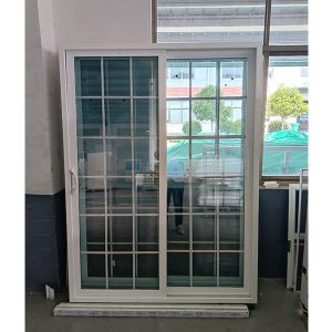 French Balcony UPVC Sliding Window And Door Anti Theft
