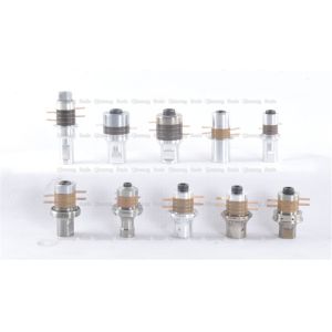 Inverted Flange Ultrasonic Piezoelectric Transducer For Non Woven Sealing