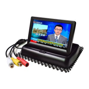 China Mini Video Car TFT LCD Monitor 4.3'' 350cd/m2 Brightness DC Port Power Supply on sale