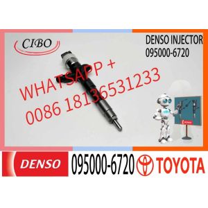 Fuel Injector 23670-30130 095000-6720 Fits for Toyota Hiace 3.0 D4D 1KD-FTV