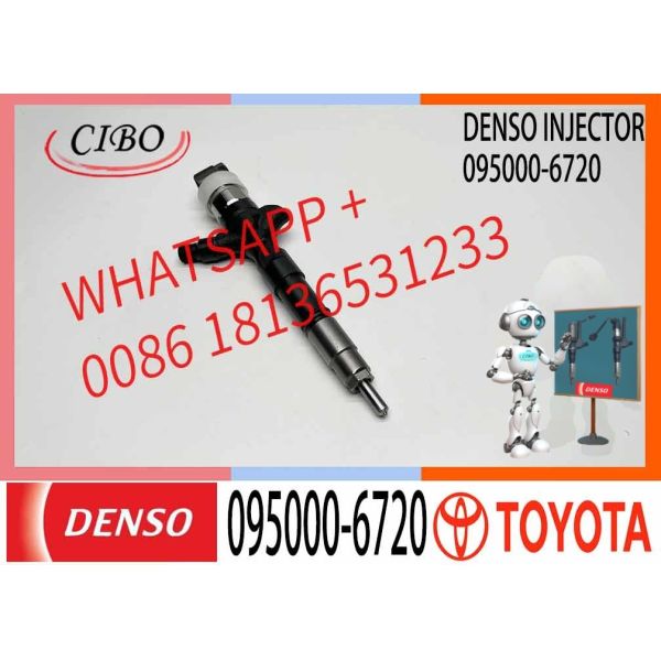 Fuel Injector 23670-30130 095000-6720 Fits for Toyota Hiace 3.0 D4D 1KD-FTV