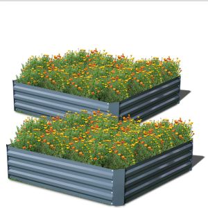 CE 0.3mm Thick L60cm Galvanized Raised Beds