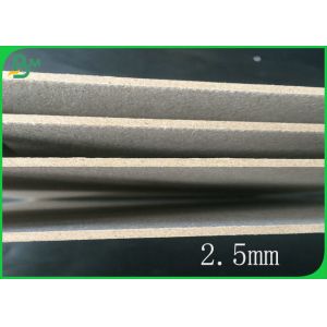 2MM Thickness SGS Approved Grey Chipboard In Sheet Packing
