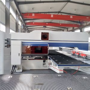 Quality Automatic CNC Sheet Metal Punching Machine High Efficiency 16 / 24 / 32 Station for sale