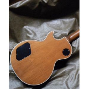 Custom LP Electric Guitar One Piece Body Neck RebelAged Guitar