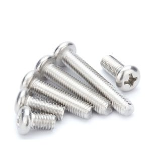 Stainless Steel 304 Phillips Pan Head Machine Screw M2 M3 M4 M5 M6 M8 Cross
