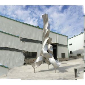 Quality Customized Outdoor Metal Sculpture , Garden Contemporary Outdoor Sculpture for sale