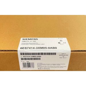 Quality SIEMENS 6ES7414-3XM05-0AB0 SIMATIC S7-400 CPU414-3 PROCESSOR, MPI/DP/IF, 2.8MB 1ST INTERFACE MPI/DP 12 MBPS for sale