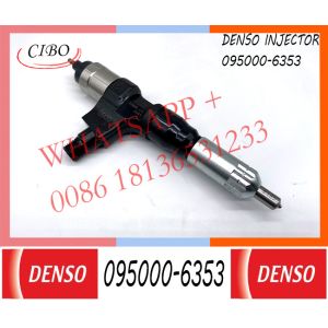 China diesel fuel injector 095000-6353 23670-E0050 23910-1440 injector for Hino/Kobelco J05E, SK200-8, SK260-8 injector nozzle on sale