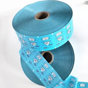 Custom Printed Heat Seal PET BOPP Plastic Roll Film Candy And Chocolate Food