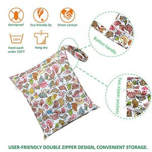 Dad Luxury Diaper Bags Organizer Reusable Hanging Wet Dry Summer For Swimming