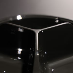 Stackable 3-Compartment Plastic Food Tray for Different Foods