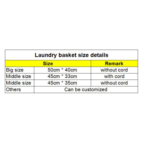 Foldable washing laundry clothes basket toy storage bag large box customizable colors bear laundry factory