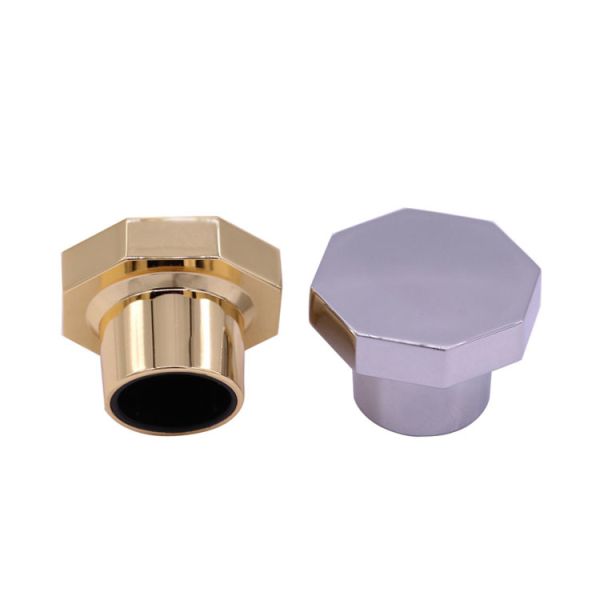Buy Custom Bottle 35mm*26mm Fea 15 Zamak Perfume Caps at wholesale prices