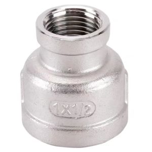 China Stainless Steel 304 NPT Female Threaded Cast Pipe Fitting with Hexagon/Round Head Code on sale