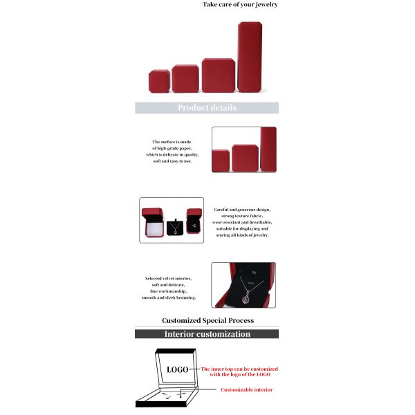Customized Size Jewelry Package Octagonal Filled Paper Box for Supply