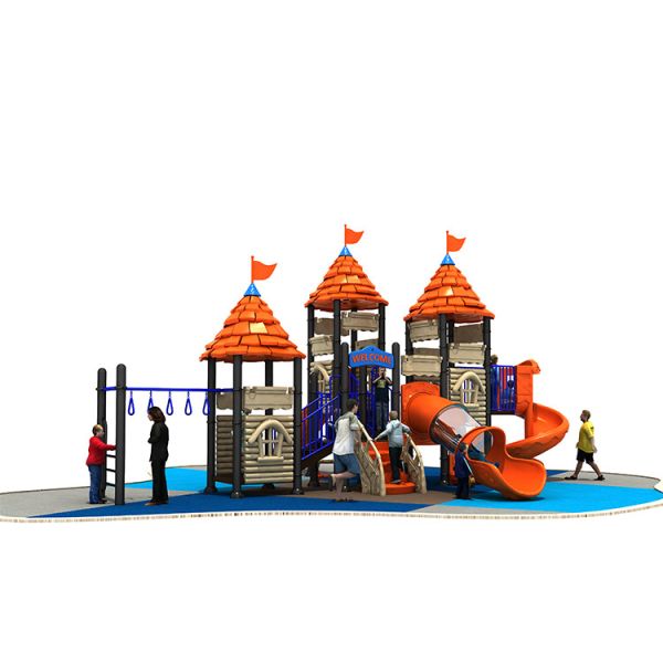 Buy Customized Children Playground Outdoor Slides 19071 Amusement Park at wholesale prices