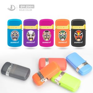 Multi Colors Electronic Plastic Gas Lighters with Windproof Function from Factor