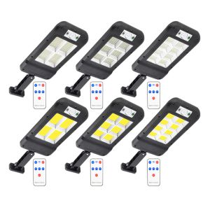 3.7V 3000mAh Pole Solar Street Light , Remote Control Outdoor Security Light