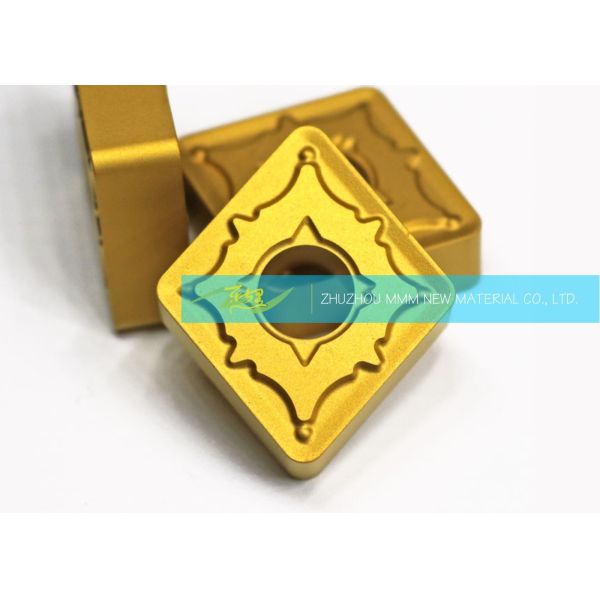 Buy High Edge Strength Carbide CNMG Turning Inserts For Steel Semi Finishing Turning at wholesale prices