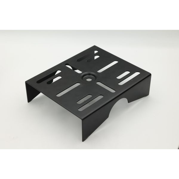 Buy SPHC Pickled Plate Black Spray Metal Stamping UNVDKT Bracket Component at wholesale prices