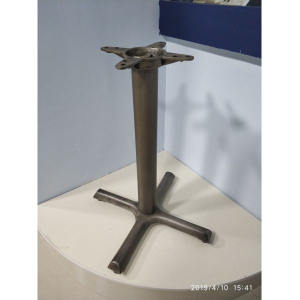 Buy Dia 3" Column Steel Dining Table Legs Restaurant Furniture Powder Coat Finish at wholesale prices