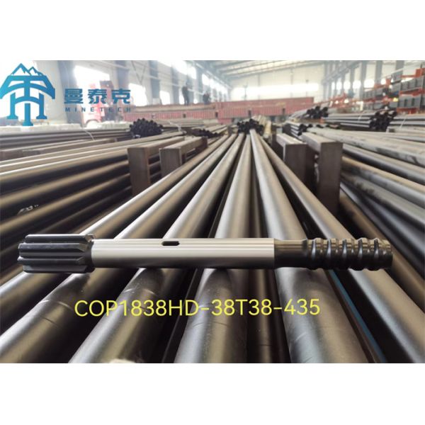 Top Hammer Shank Adapter T38 500mm HLX5 Model High Strength Chromium-Molybdenum