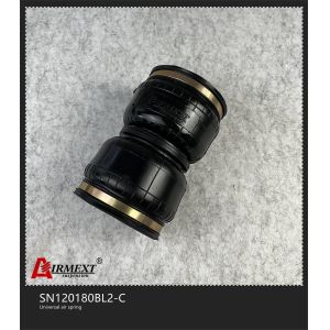Closed Encplate Air Suspension Spring Air Bag Bellows SN120180BL2-C