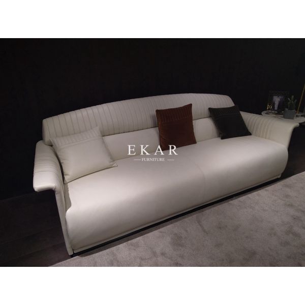 Contemporary Couch Set 8 Seater Modern Leather Sofa