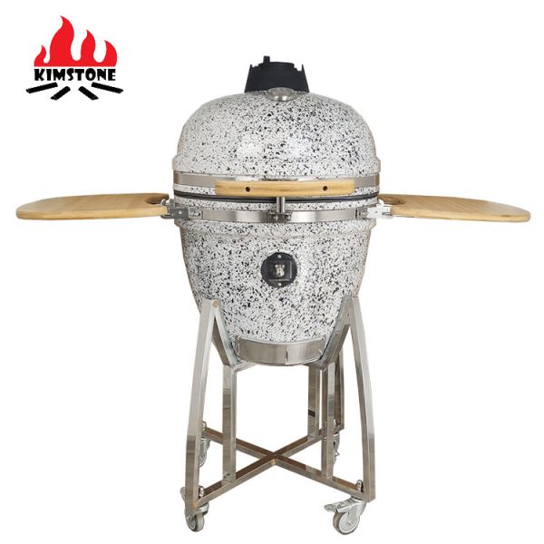 KIMSTONE 2023 New Arrival Customized XL 21 Inch BBQ Charcoal Grill Ceramic Kamado Grill Smoker