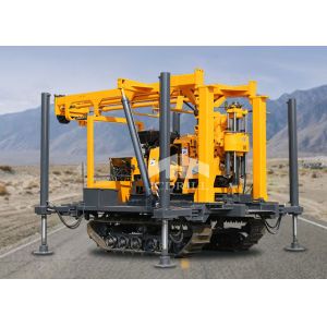 Multifuntional Mud Rotary 180m Core Drill Rig Mobile