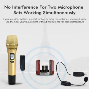 UHF Professional Dual KTV Karaoke Professional wireless microphone
