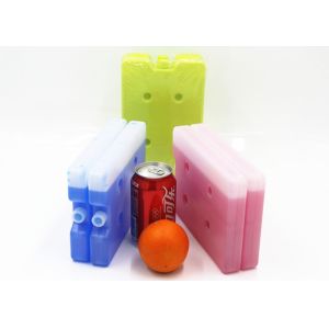 Food Grade HDPE Plastic Ice Cooler Brick Colorful For Food Cold Storage