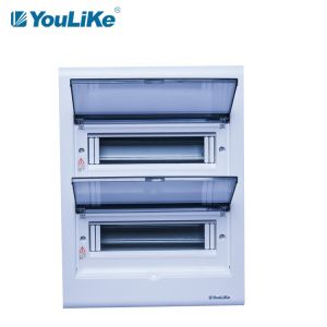 Buy cheap White Powder Painting 24 Way MCB Box Vertical Flush Mounting from wholesalers