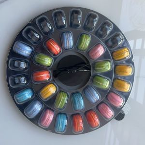 China Macaron 33-grain Packaging Transparent Macaron Tray Packaging Manual Box Macaron Packaging Portable Macaron Packaging Transparent Box Macaron Packaging Transparent Box Plus Carton Packaging on sale