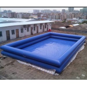 Customized Logo PVC Swimming Pool Removable And Portable Above Ground PVC Pools