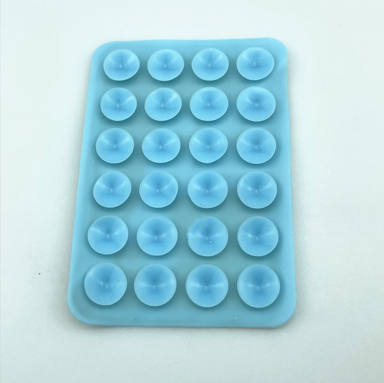 Silicone 24 Anti Slip Silicone Custom Adhesive Suction Cup Pads for Cell Phone Holder